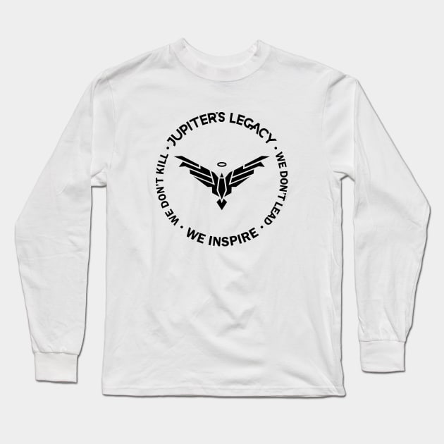 Jupiter's Legacy - The Code Long Sleeve T-Shirt by BadCatDesigns